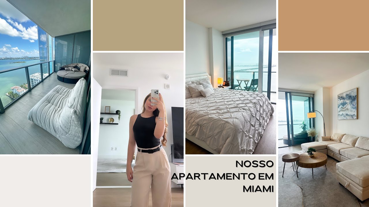 Tour pelo nosso apartamento em Miami 2023