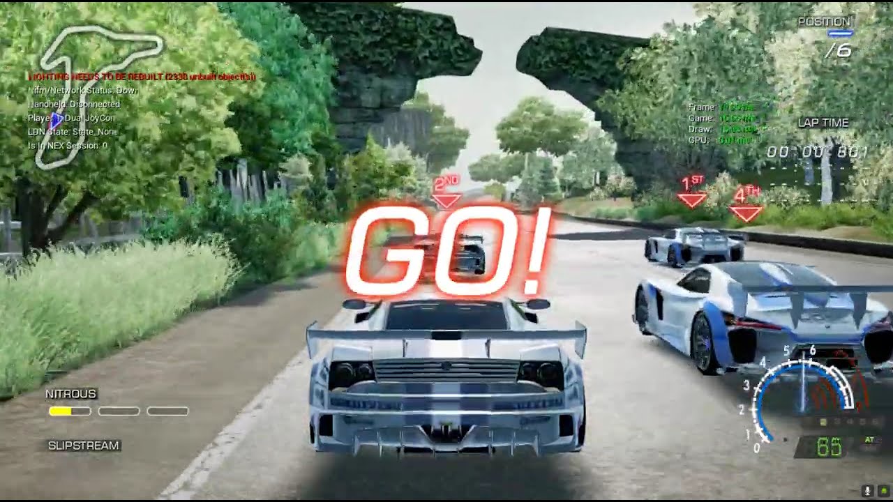 Ridge Racer 8 Switch Prototype - Gameplay