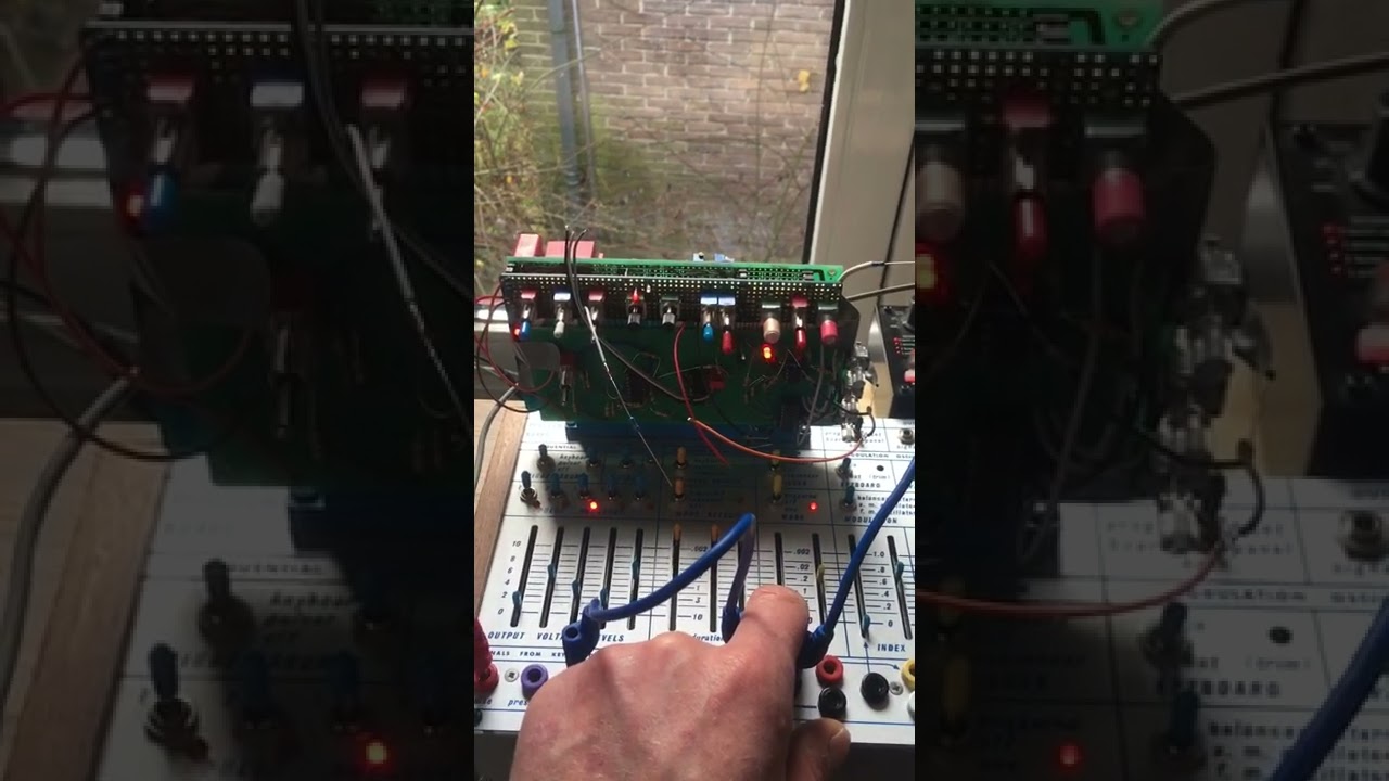 prototype 1 - Buchla 208 / Buchla Easel Sequencer Aux Card