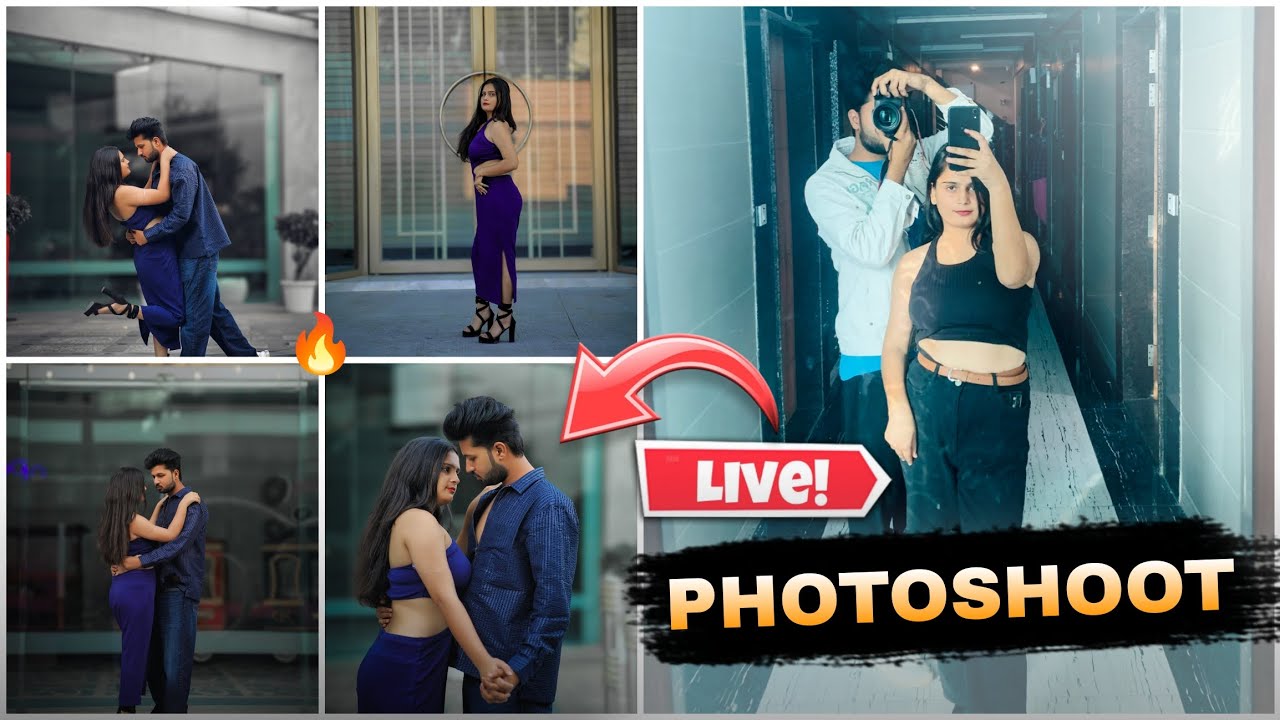 Live Couples Photoshoot – Behind the Scenes & Perfect Poses!