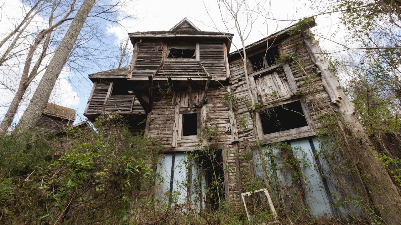 Abandoned Renaissance Festival in the Woods