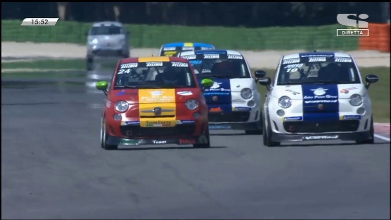Trofeo Abarth Italia 2018. Race 2 Misano World Circuit. Full Race