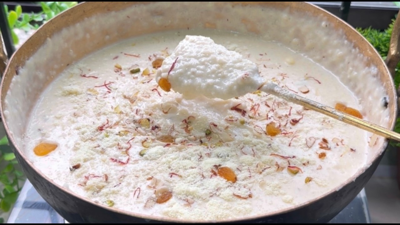 Shahi Phirni Recipe ॥ শাহী ফিরনি - Bangladeshi Phirni Recipe Bangla Firni