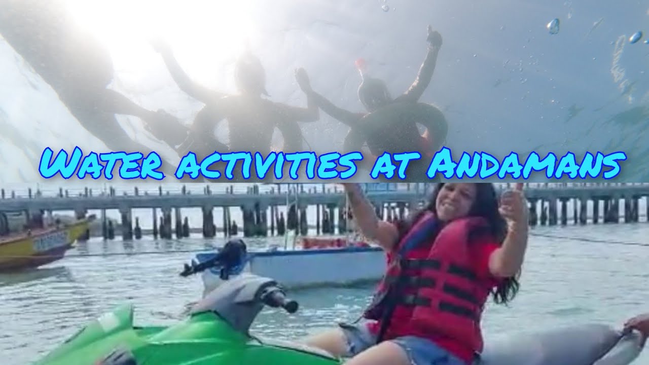 Water activities at Andamans | Bharatpur beach | Rup's Life & Lifestyle 🌈