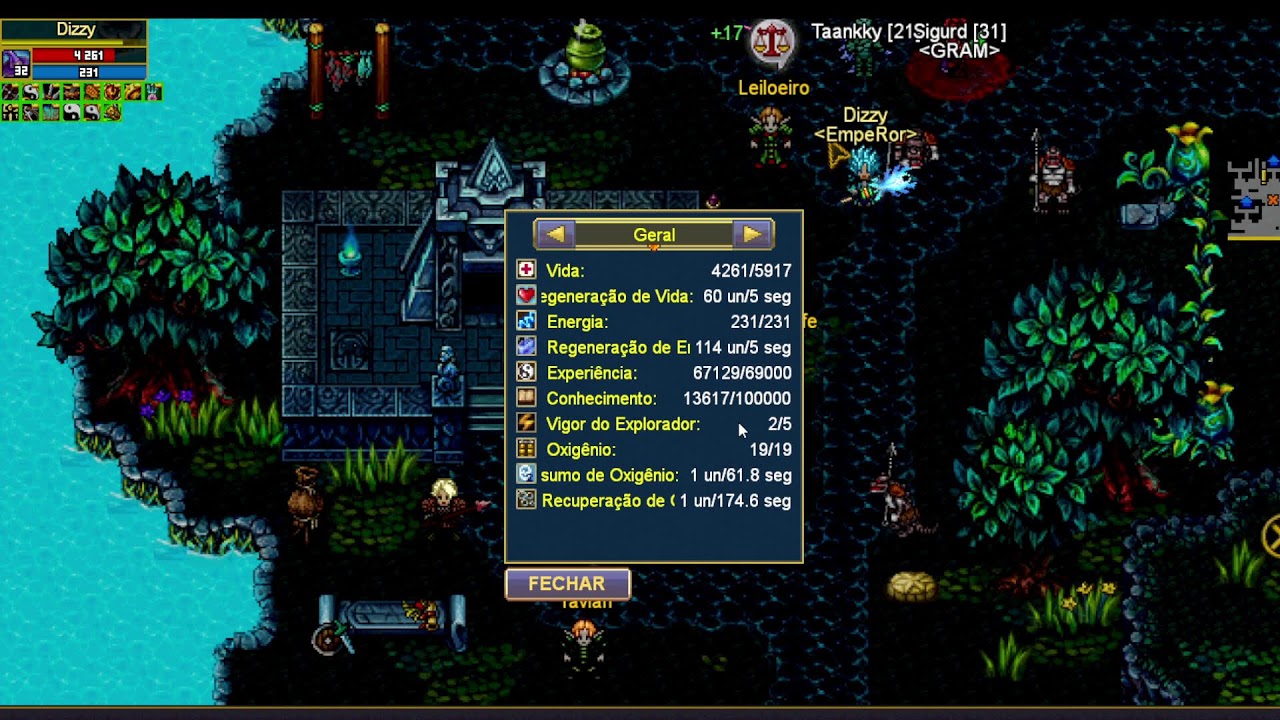 Warspear - Fazendo algumas quests antes que o pot XP acabe !! kkkk