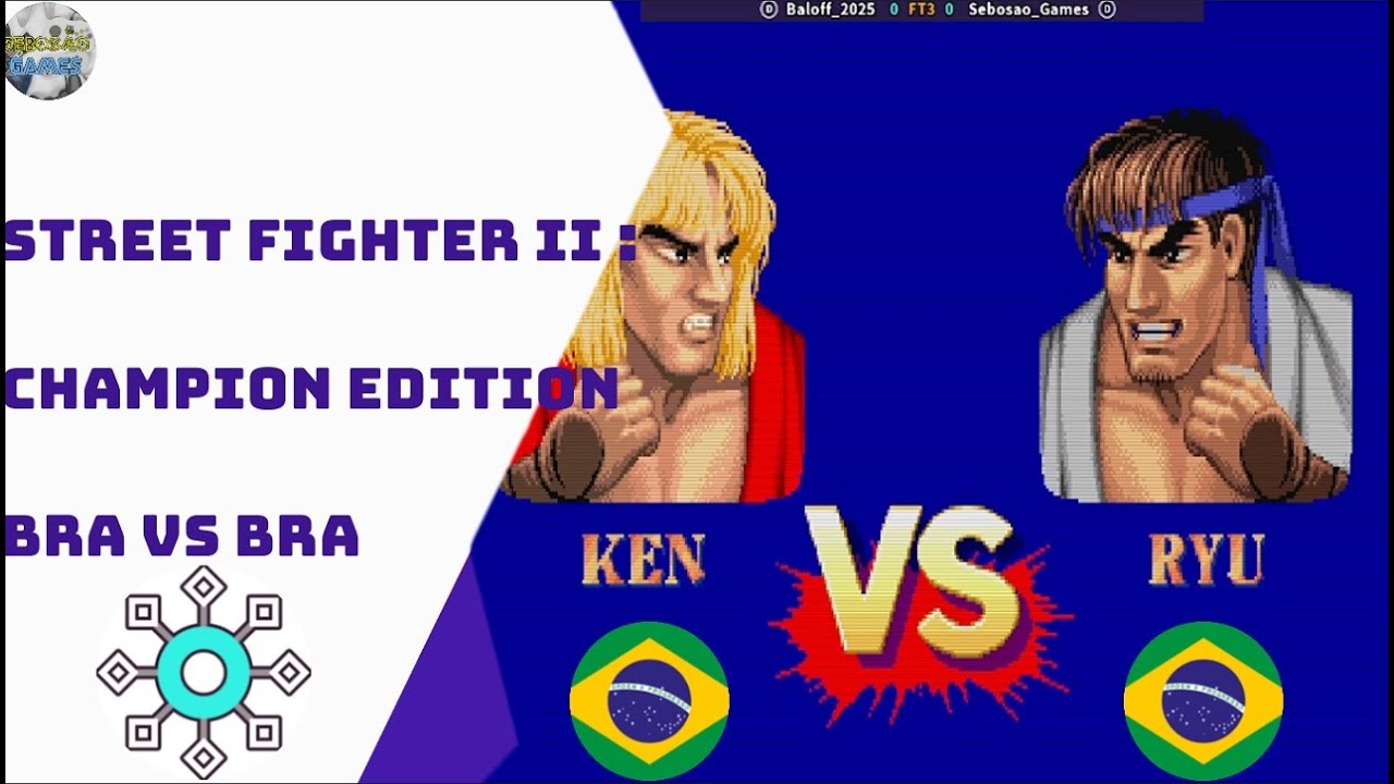 Street Fighter II: Champion Edition | Baloff_2025 (Бразилия) против Sebosao_Games (Бразилия) |