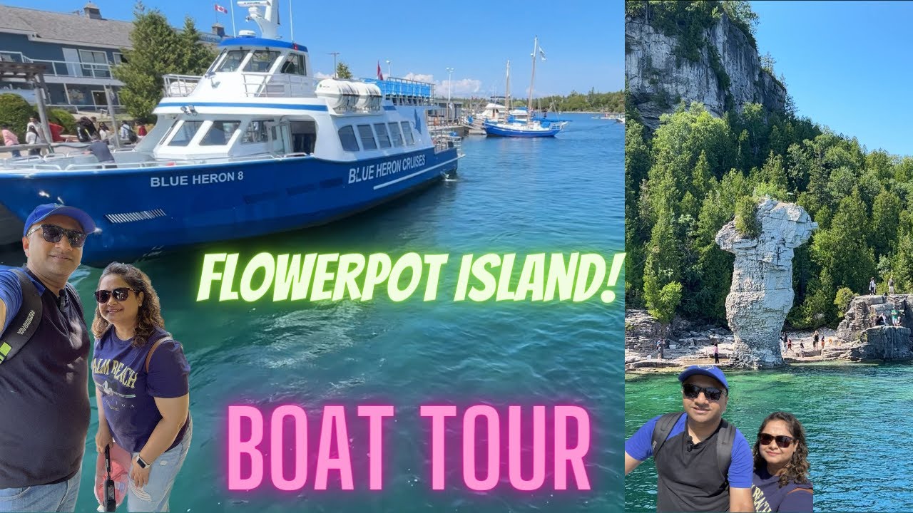 Tobermory | Flowerpot island | Shipwreck | Light house | Non stop tour | Blueheron cruise