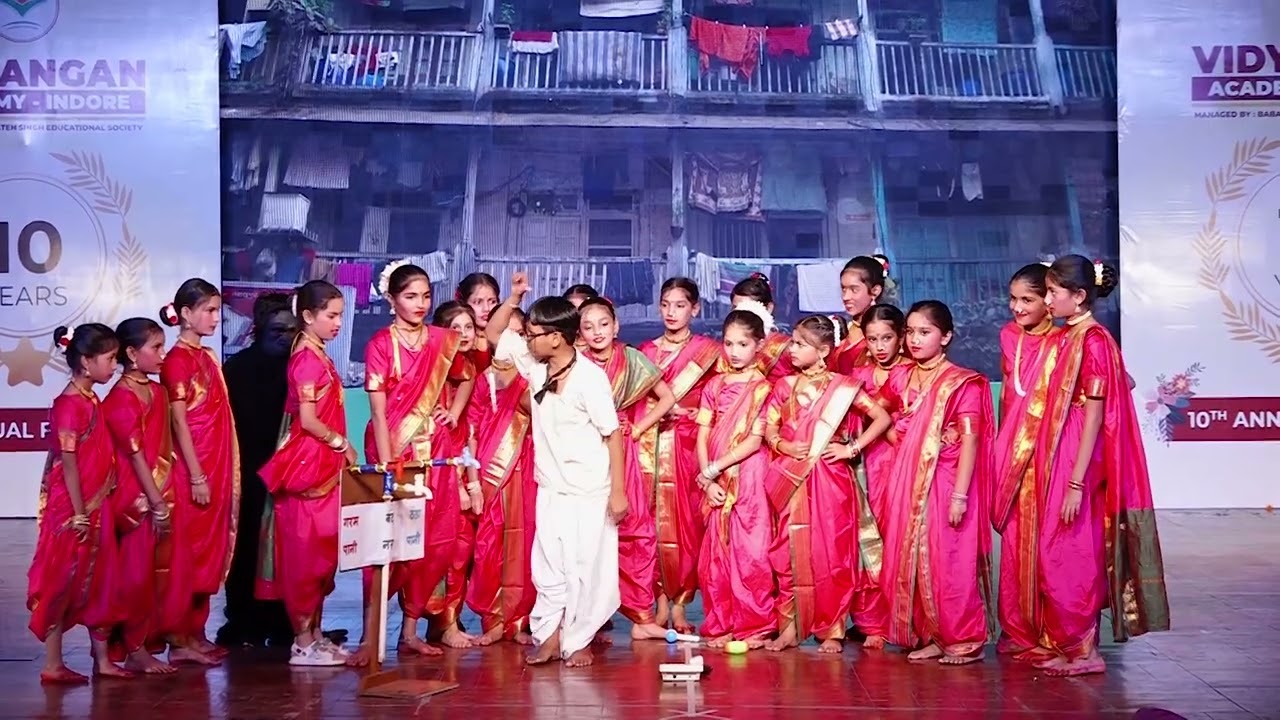 Class 5’s Hilarious Babu Rao Act | Vidyangan Academy 10th Annual Function 😂🎭