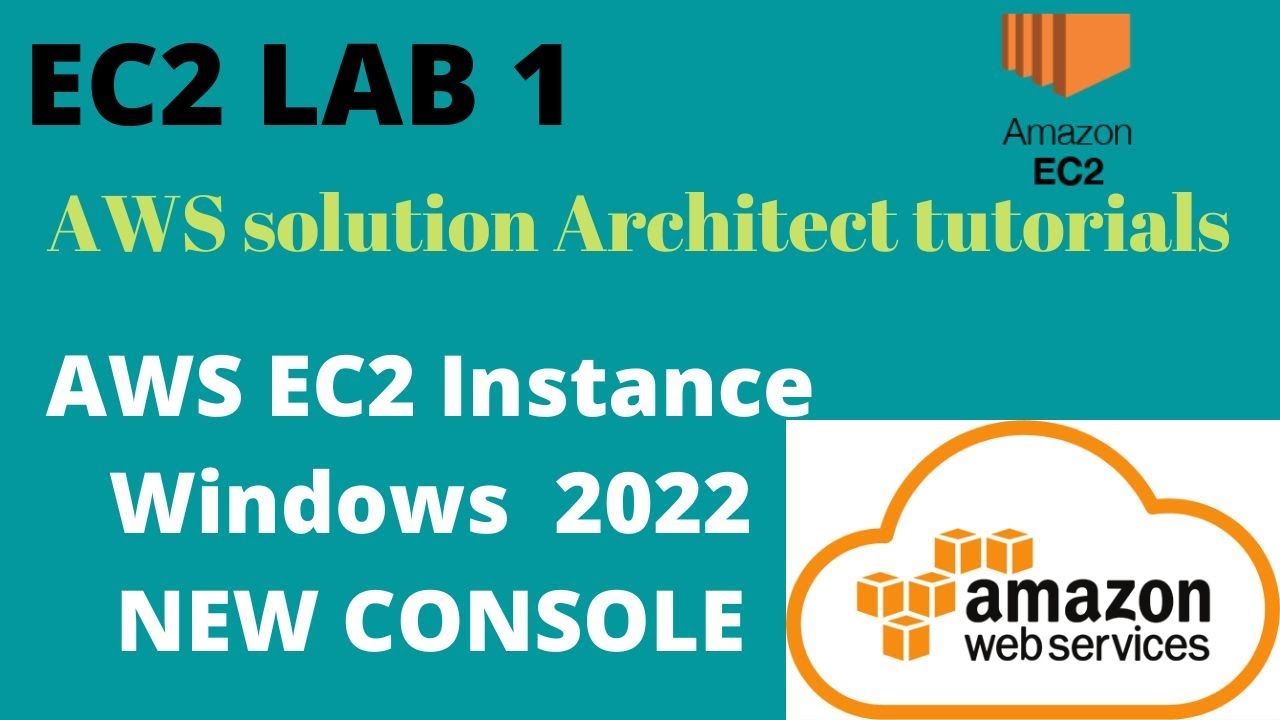 How to Create/Launch an AWS EC2 windows Instance with New Console 2022/AWS