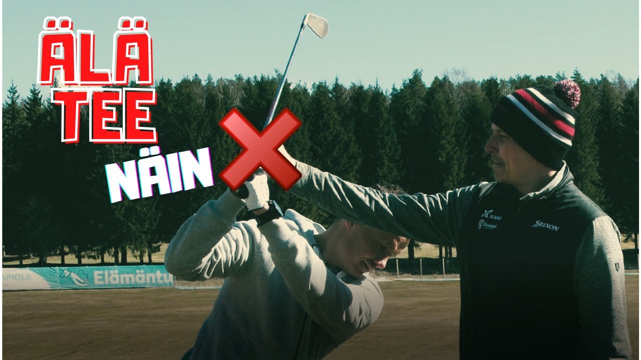 ÄLÄ TEE NÄITÄ VIRHEITÄ GOLF LYÖNNISSÄ!!!
