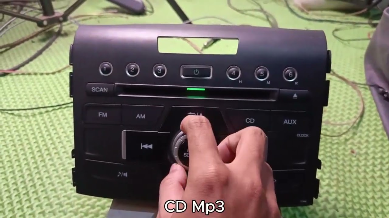 Head Unit Honda CRV 2012 Tanpa Soket | Kondisi Normal Copotan Masih Segel | Cek Deskripsi