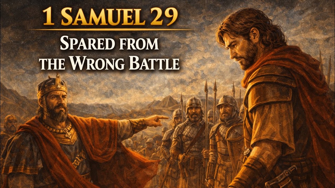 1 Samuel 29 Bible Story Explained | David Sent Away by the Philistines