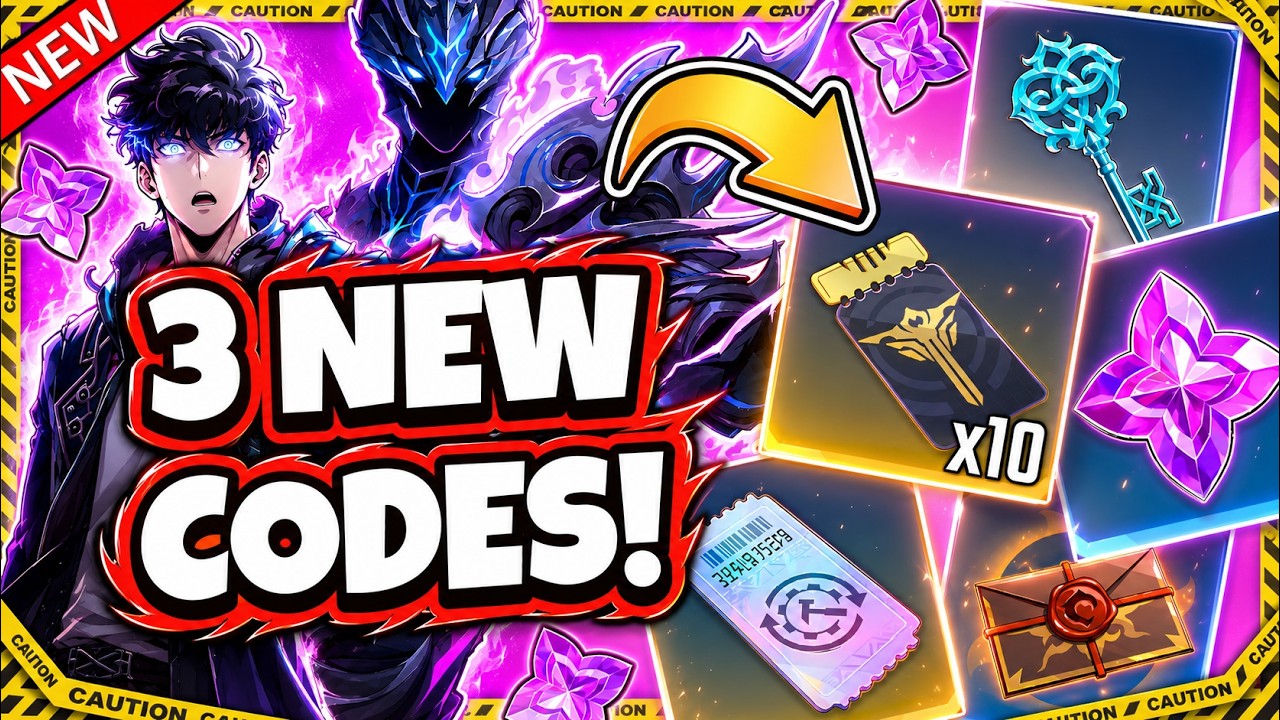 3 NEW CODES! FREE SUMMMONS / ESSENCE & MORE! SHADOW MONARCH UPDATE! [Solo Leveling: Arise]