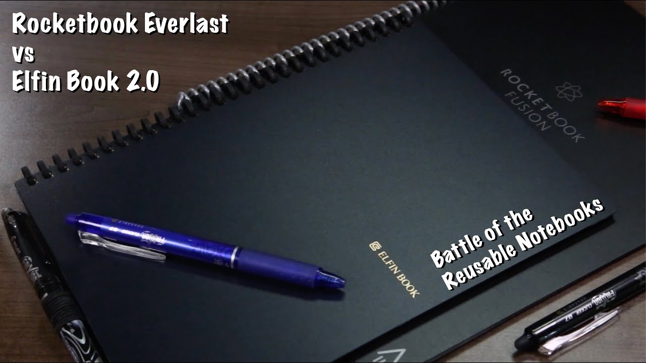1-Month Comparing the Rocketbook CORE (EVERLAST) + the ElfinBook 2.0
