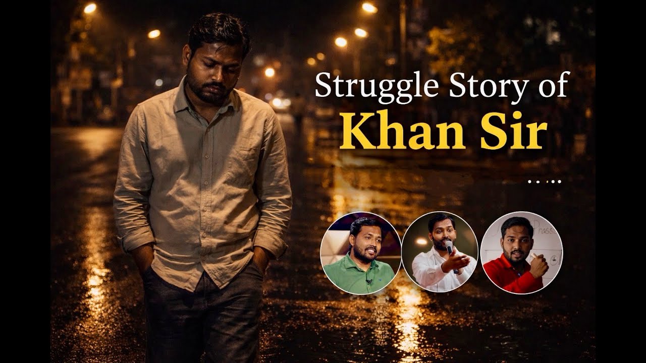 Khan Sir: सच्ची एवं प्रेरणादायक Story, गरीबी, अपमान और संघर्ष से करोड़ों छात्रों की आवाज़ |