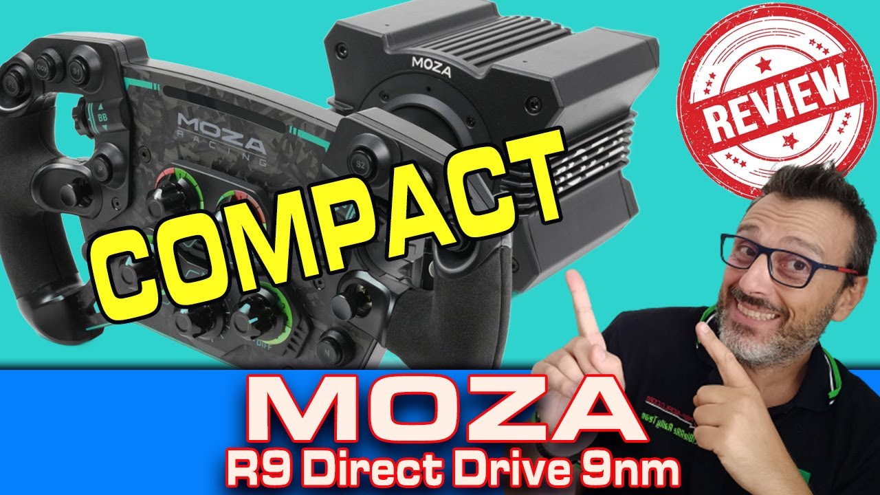 MOZA R9 base + Pit house settings REVIEW