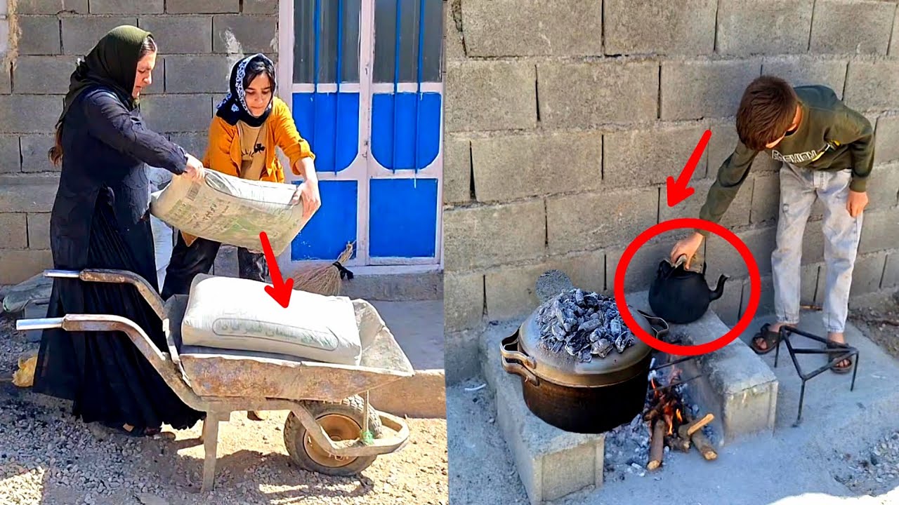 The sad story and the silent scream of a poor and homeless mother.