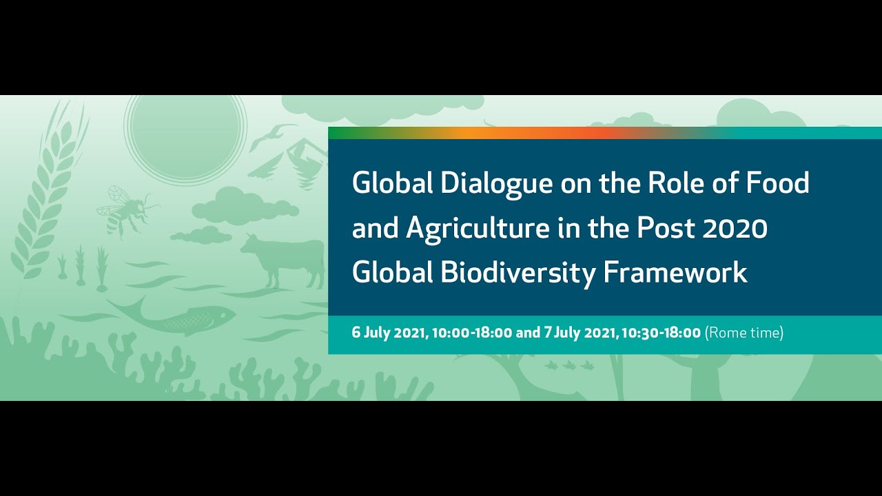 Global Dialogue: Food and agriculture in the Post 2020 Global Biodiversity Framework 4
