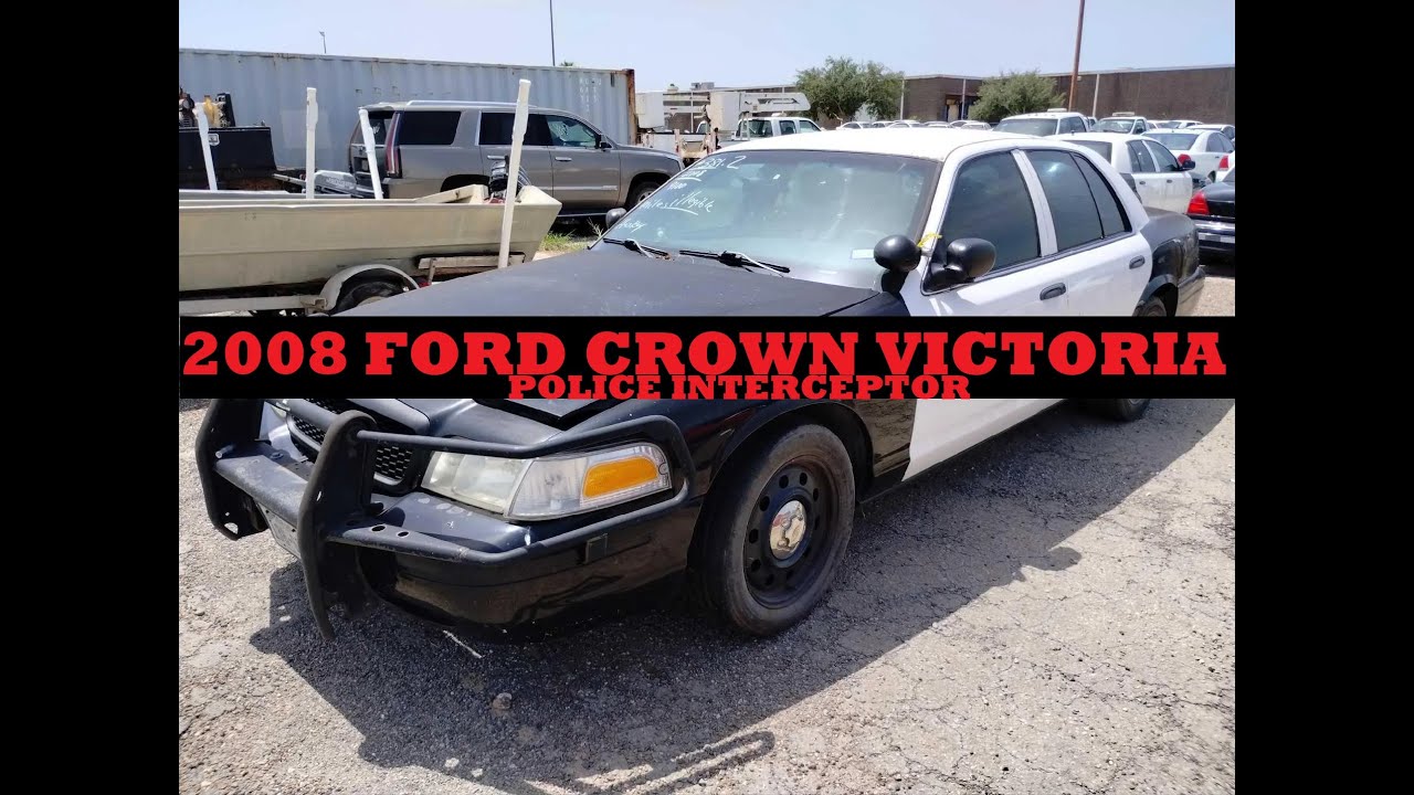 Searching my 2008 Ford Crown Victoria Police Interceptor