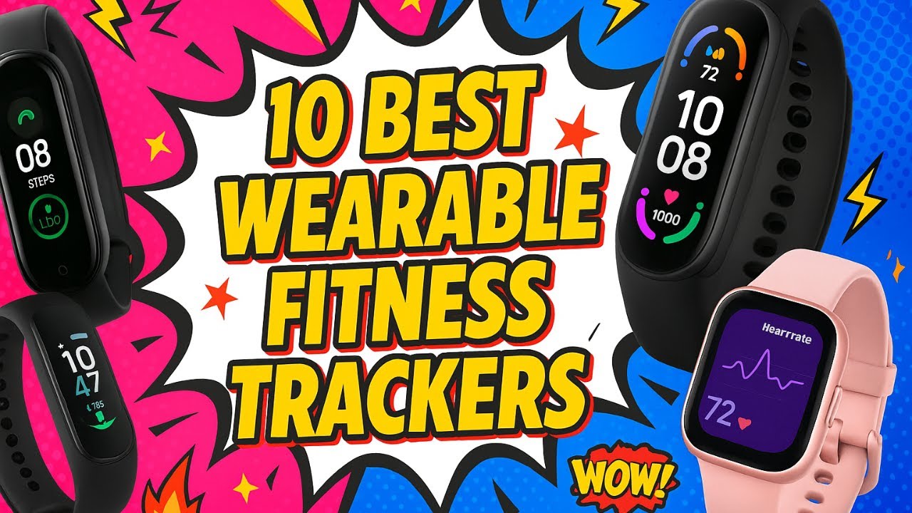 10 Best Wearable Fitness Trackers of 2025: Achieve Your Fitness Goals Faster!