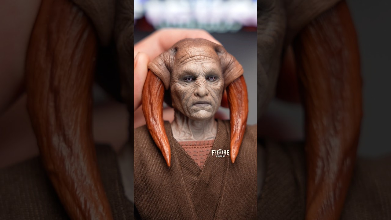 $260 Jedi Master Looks STUNNING😮&zwj;💨 #unboxing #actionfigures #starwars #toys #collection #jedi