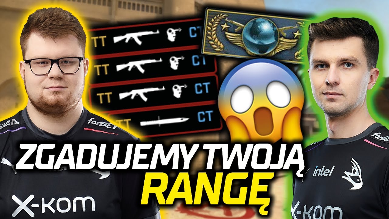ZGADUJEMY TWOJĄ RANGĘ W CS:GO! z Furlan i Snatchie