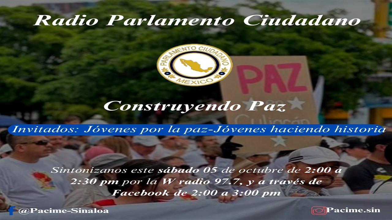 CONSTRUYENDO PAZ - 2024/10/05
