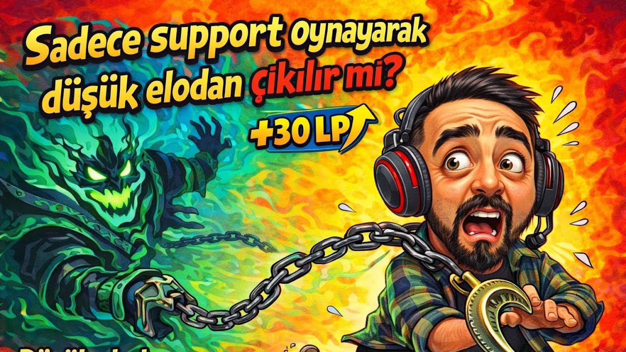 Düşük Eloda Support Oynamak = Taşıyıcı Olmak mı? | Thresh Gameplay