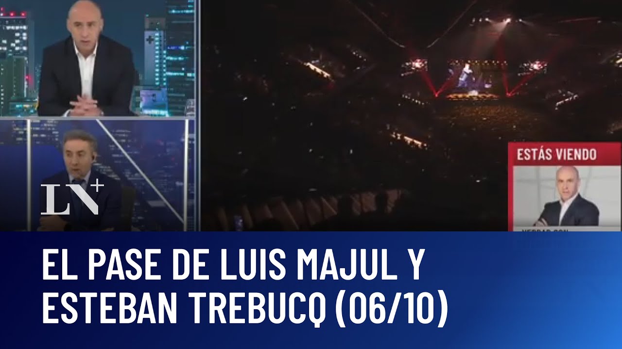 Show musical en el acto de LLA: el pase de Luis Majul y Esteban Trebucq (06/10/25)