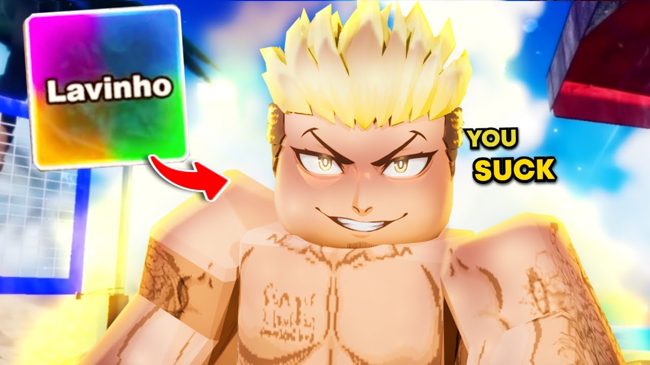 VOICE TROLLING as LAVINHO In Blue Lock Rivals (funny😂)
