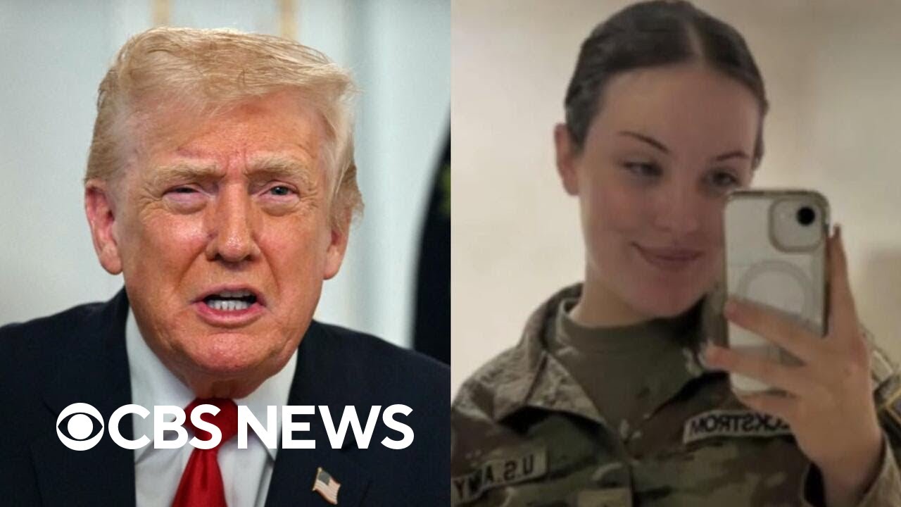 A National Guard member ambushed in D.C. has died, Trump announces