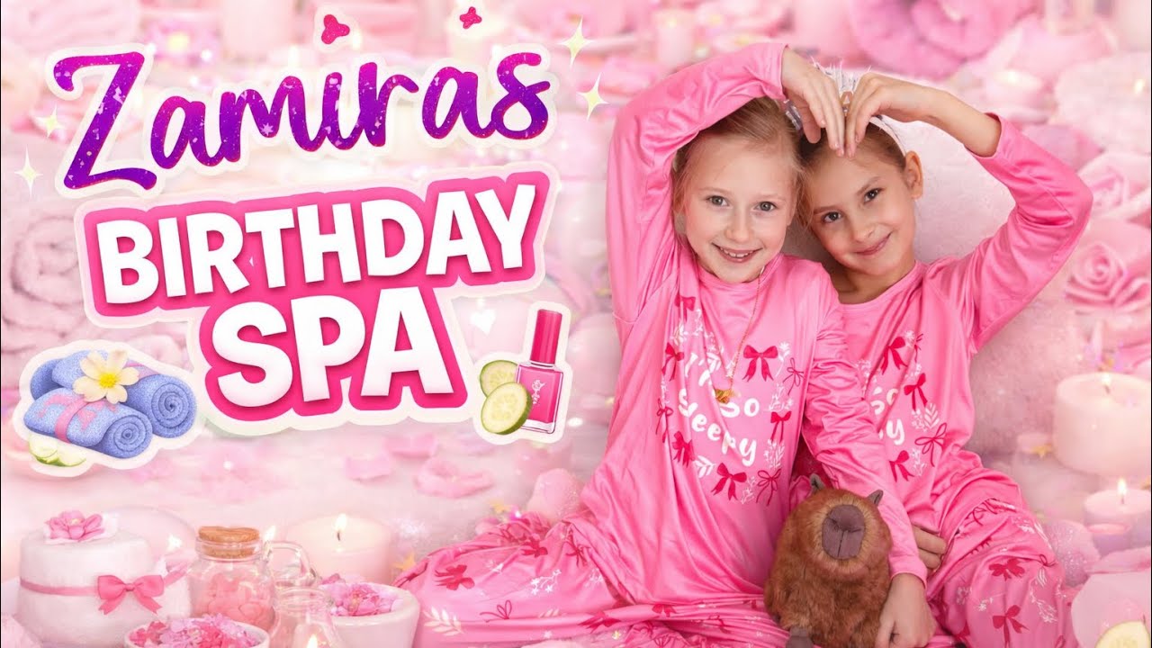 Happy 8th birthday Zamira! 