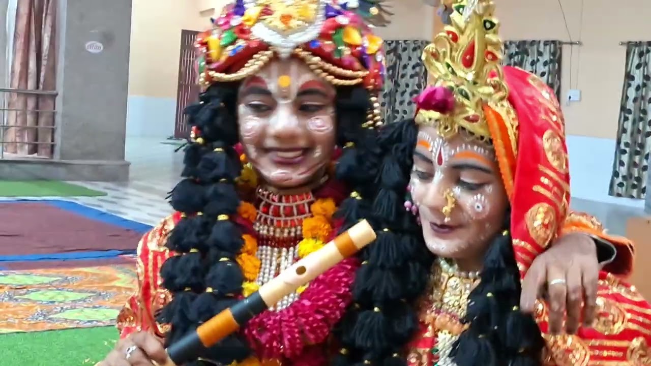 रास  बिहारी सरकार  की लीलाओ  का आनंद  ले राधे  राधे #barasana #krishna #syamaju #ladliju #vrindavan