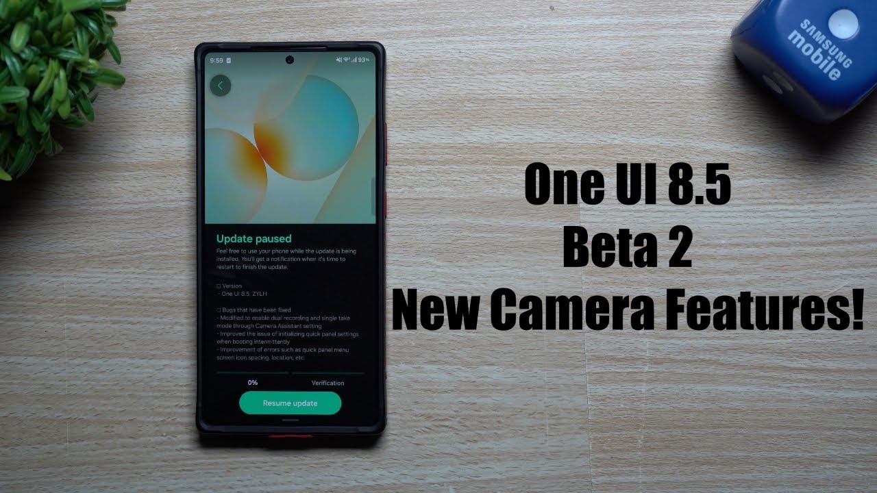 Вышла вторая бета-версия One UI 8.5! Исправлены ошибки и добавлено множество новых функций камеры.