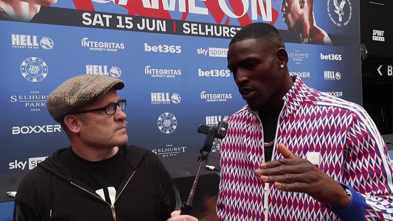 “MY DREAM IS TO BOX AT HEAVYWEIGHT.” - RICHARD RIAKPORHE