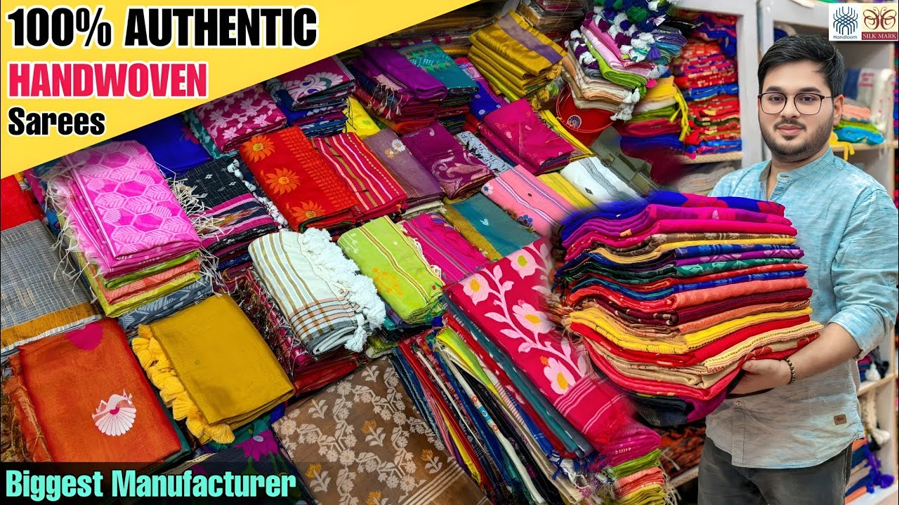 120 Count Pure Linen, Pure Cotton, Mal Cotton, Khadi Cotton, Mercerised Cotton Saree Manufacturer