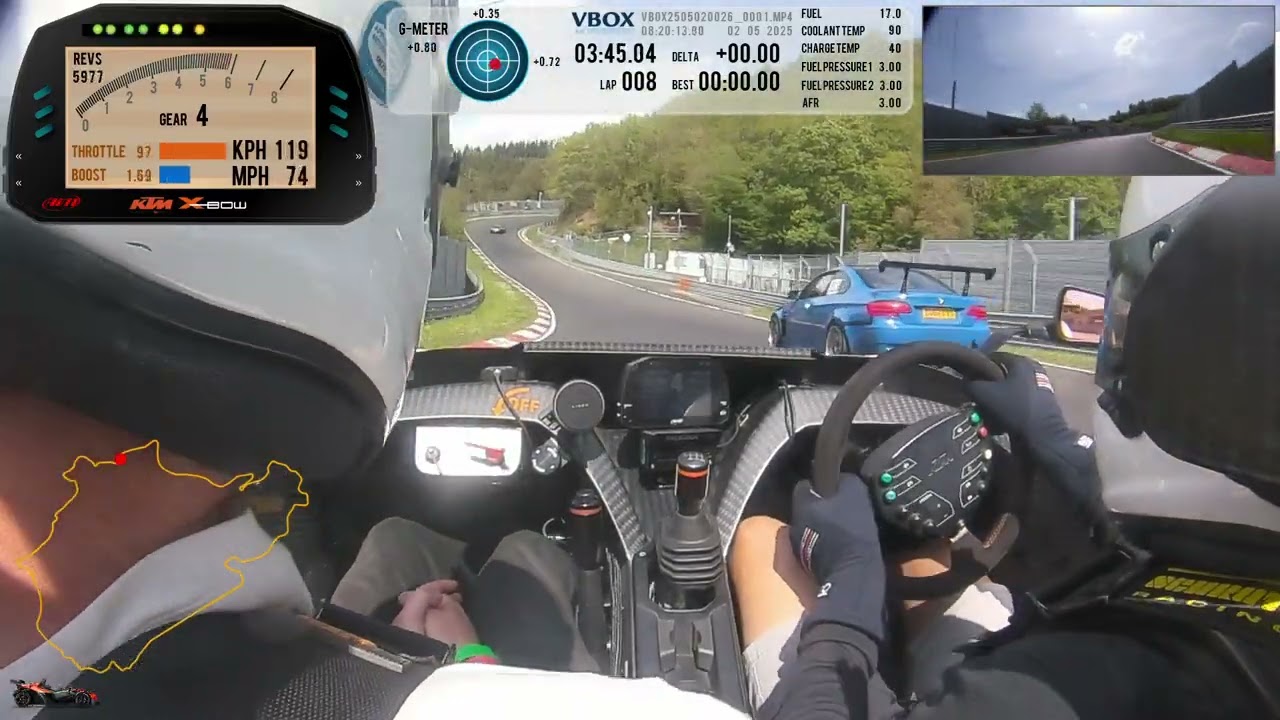 Destination Nurburgring - May 2025 - KTM XBow pax lap
