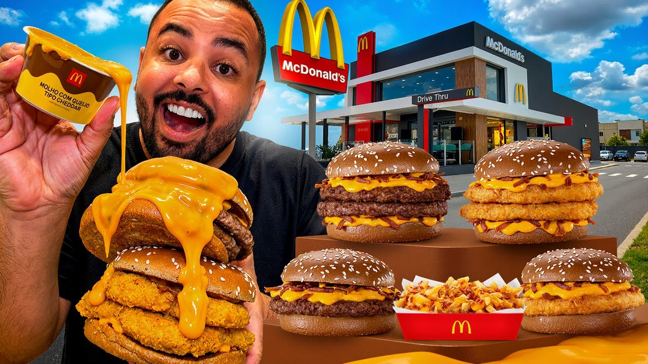 PROVEI O NOVO MOLHO DO McDONALD’S! 😱🧀 VALE A PENA?