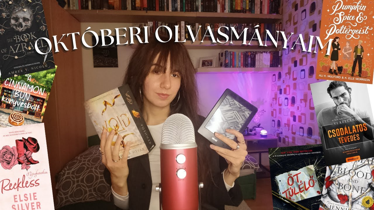 Októberi olvasmányaim - Magyar ASMR