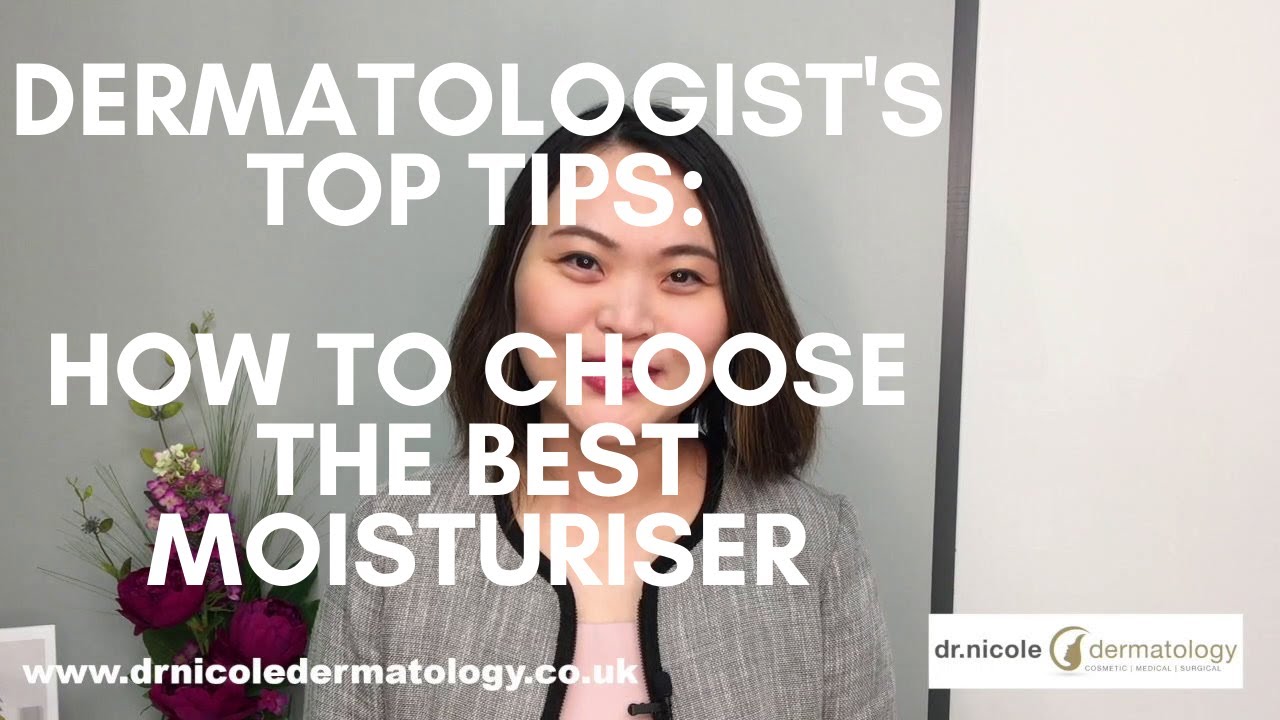 TOP TIPS: How to find your BEST moisturiser | Dermatologist explains | Dr Nicole Dermatology