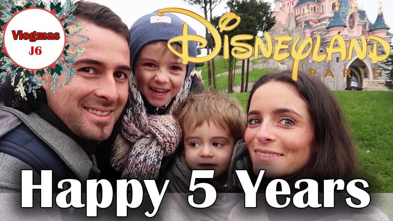 Anniversaire d'Inzo à DISNEYLAND, sa réaction... [VLOGMAS#6 FAMILLE Rilazo]