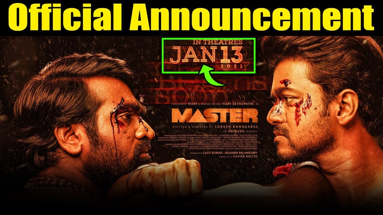 Master official release date || Thalapathy Vijay & Vijay Sethupathi Master Movie