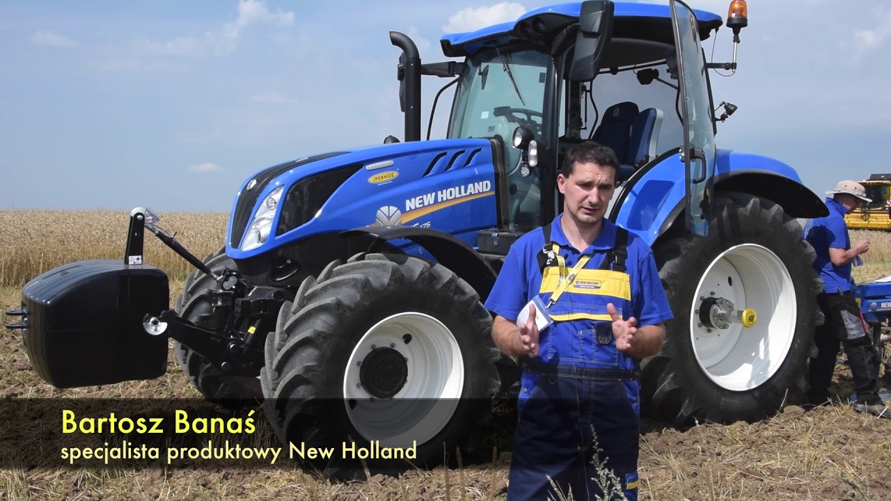 Nowe przekładnie w ciągnikach T6 New Holland