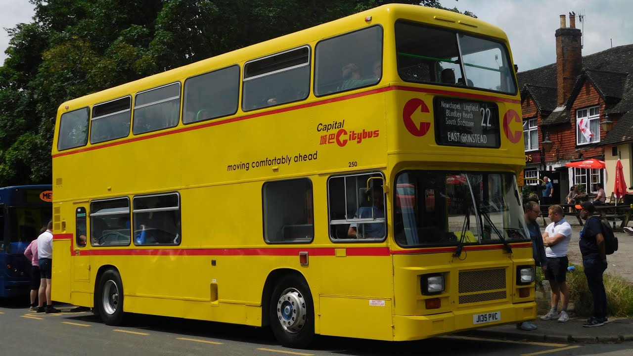 INSANE MONSTER!! | All Leyland Olympian (J135 PVC) | Preserved Capital Citybus/FirstBus