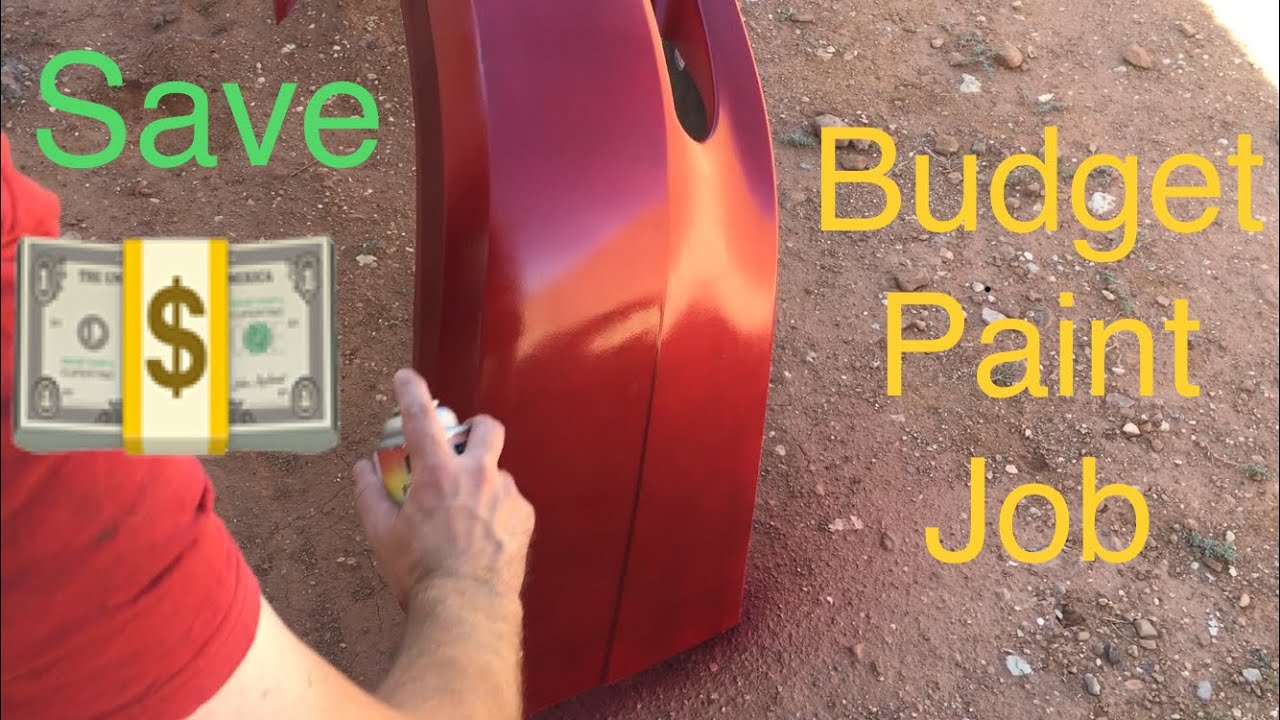 Budget $60 Paint Job: Rattle can your bumper for cheap