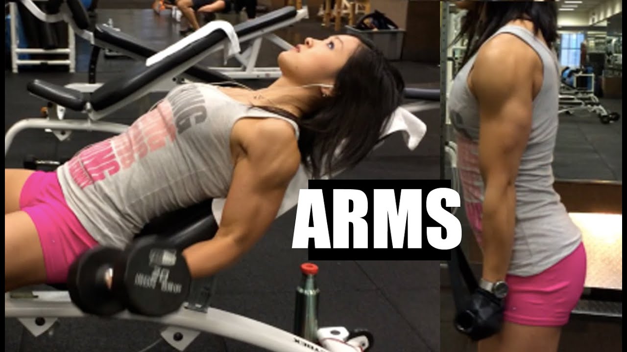 Arm Workout - Bodybuilding Competition 5 weeks out