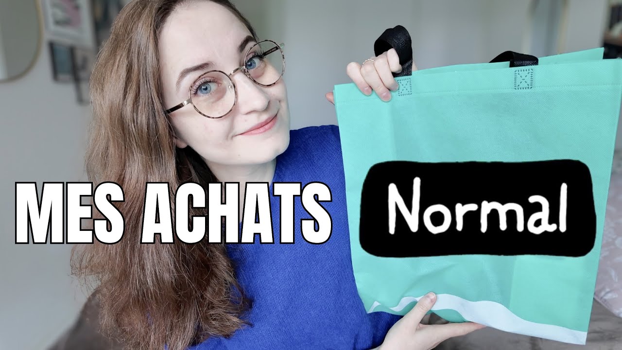 ASMR | Mes achats chez Normal 💸