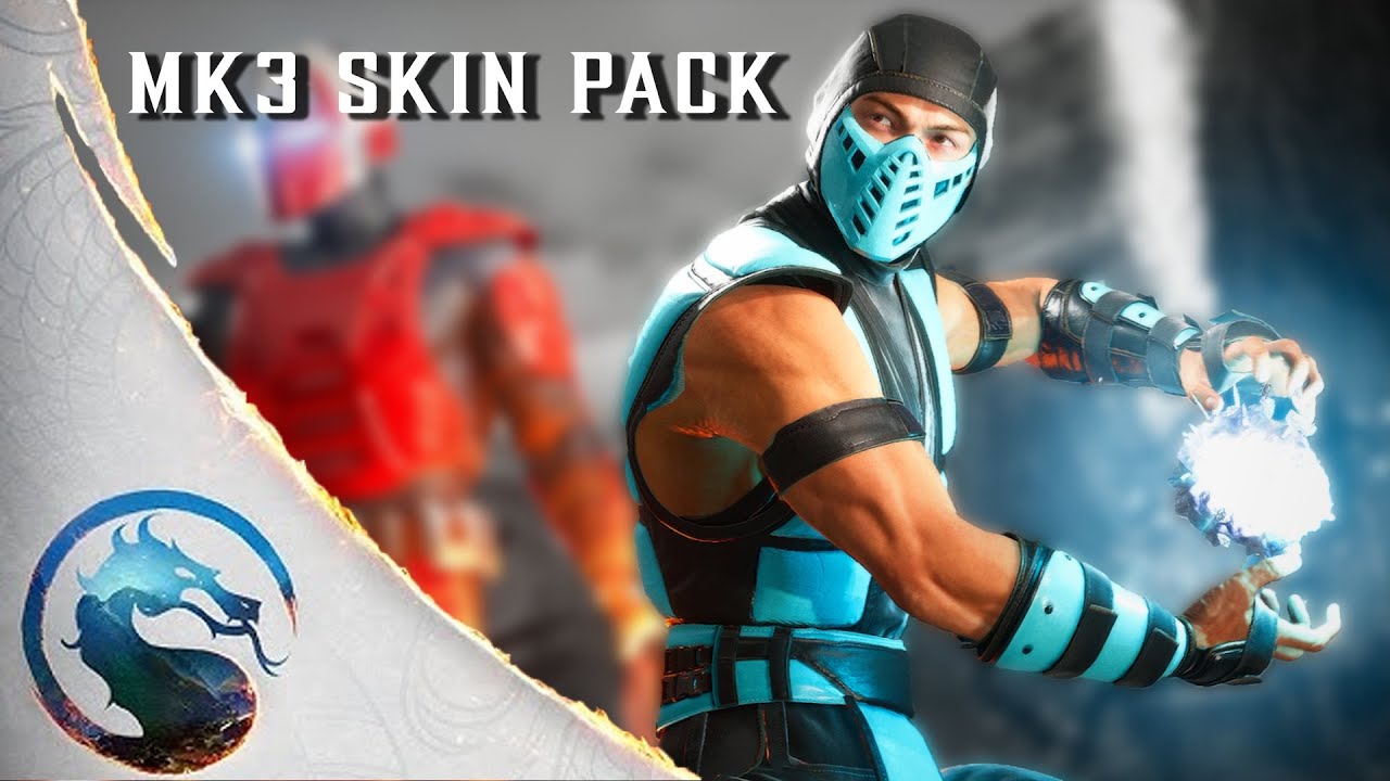 Mortal Kombat 1 - Классический трейлер обликов ниндзя из MK3 и игровой процесс!! (MODPACK)