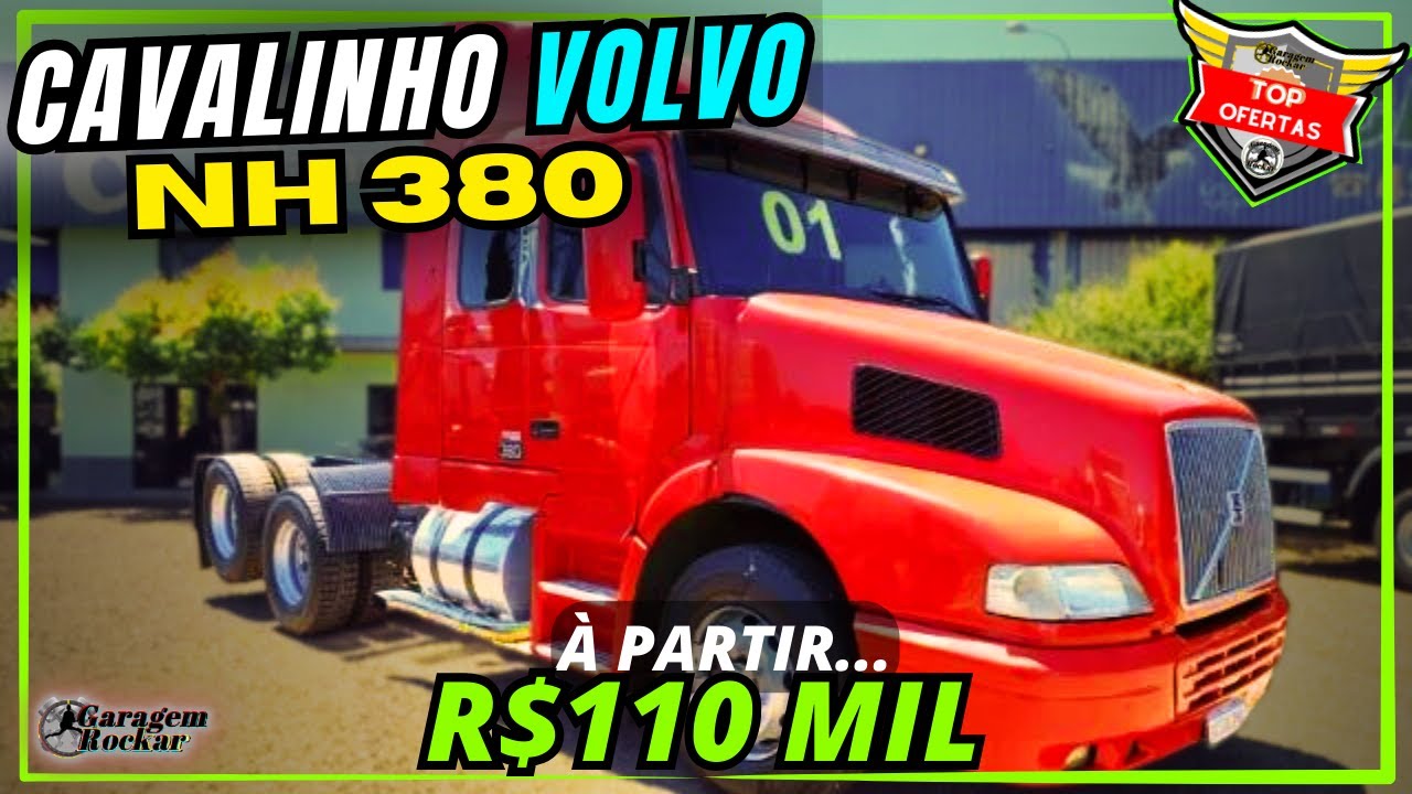 CAVALO VOLVO NH 380 TRUCADO TOCO e CONJUNTO QUALIFICADO a VENDA [À APRTIR DE 110 MIL] #caminhãovolvo
