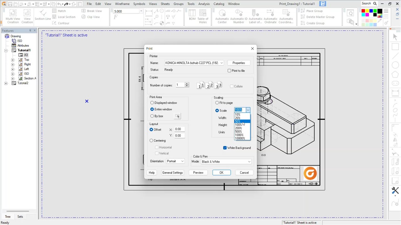 Cimatron 16 - Print Function
